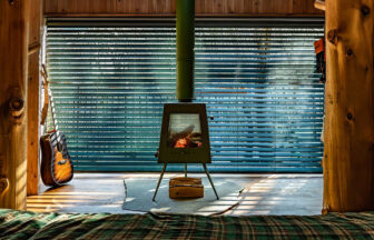 おのストーブ製 薪ストーブ 施工事例 No.103（箱根・ツリーハウス・薪ストーブ）