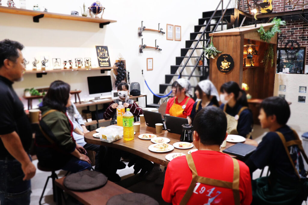 すさきCUP 2025カフェの様子