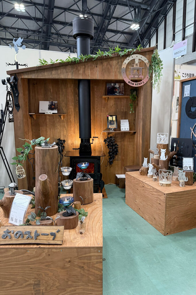 ものメッセ KOCHI 2025・ブースグランプリ・おのストーブ
