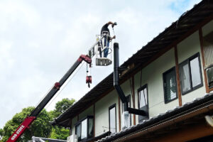 おのストーブ煙突掃除・薪ストーブのメンテナンス